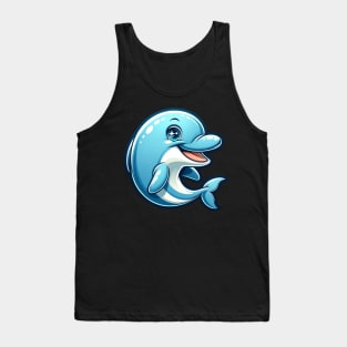 Cute dolphin Tank Top